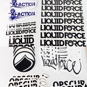 Liquid Force Sticker Decal Bundle Lot Wakeboarding